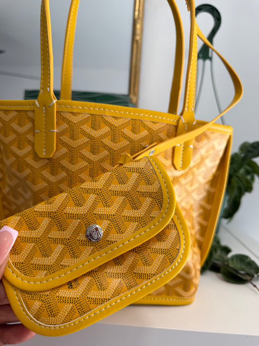 GOYARD Mini Tote (Yellow)