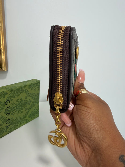 GUCCI Ophidia Small Zip Around Wallet