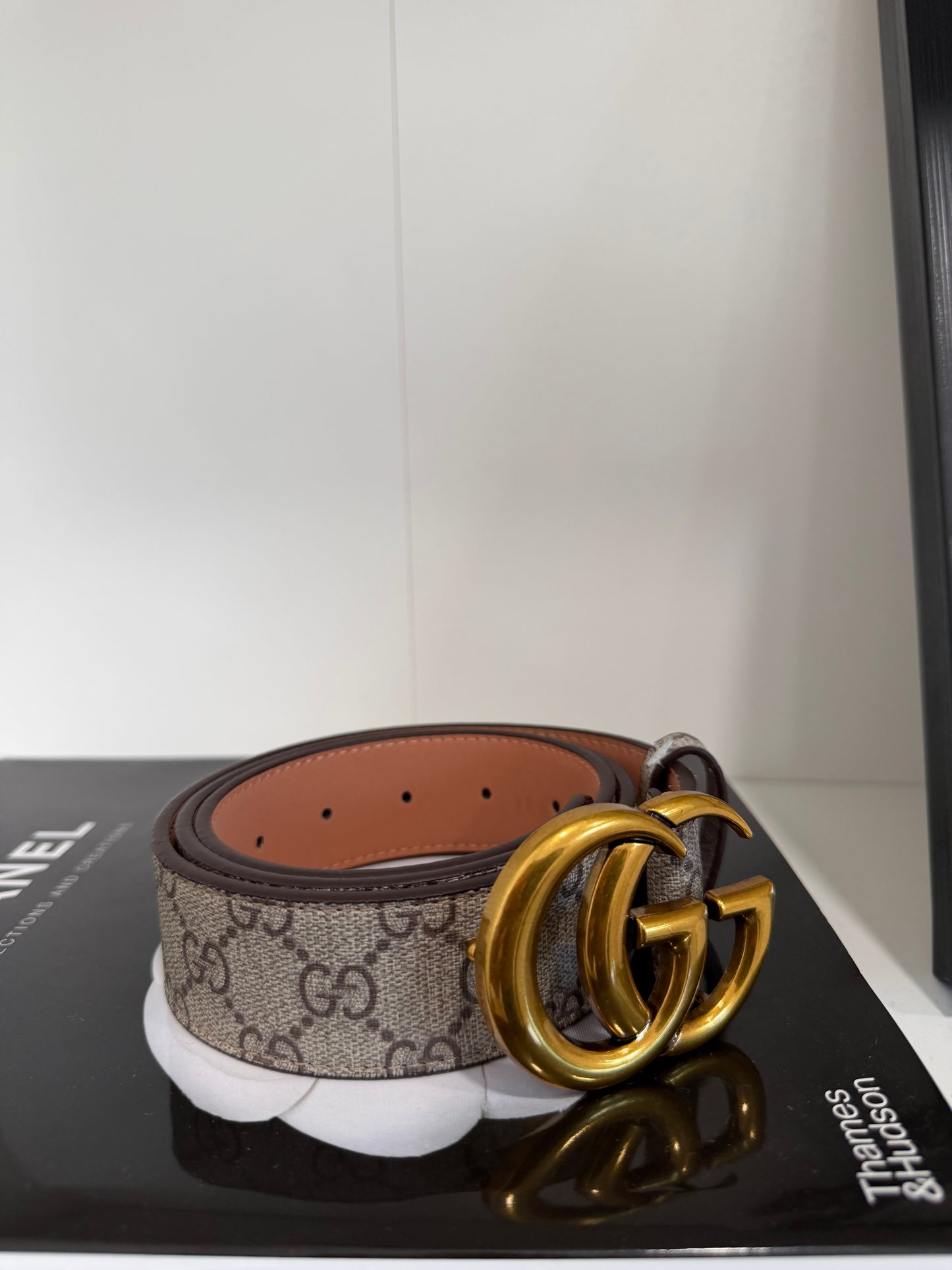 GUCCI Supreme Monogram Belt