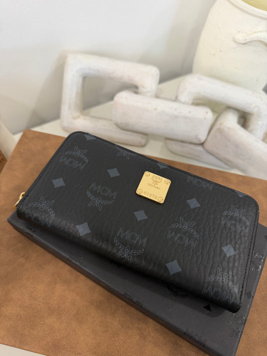 MCM Zip Wallet