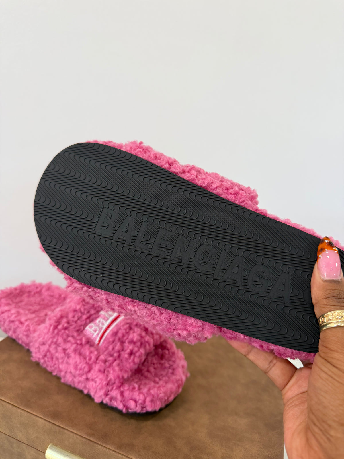 BALENCIAGA Slippers (Pink)