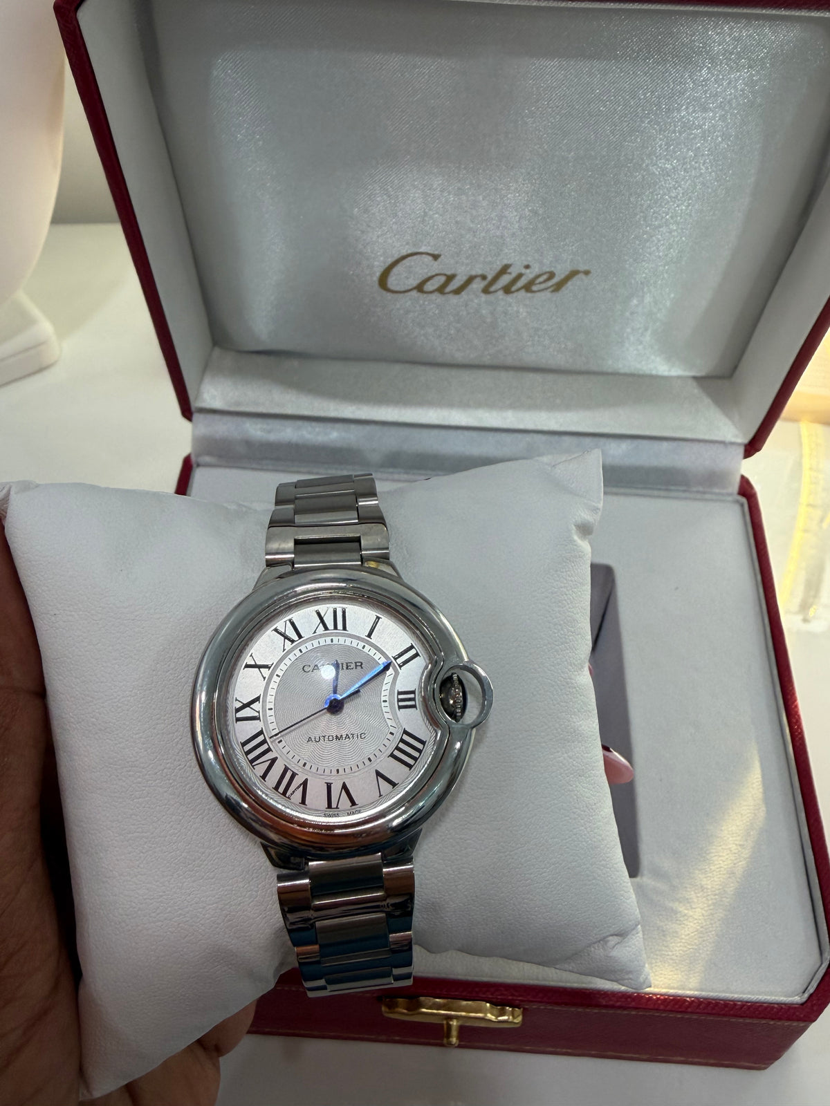 BALLON BLEU DE CARTIER WATCH (Silver)