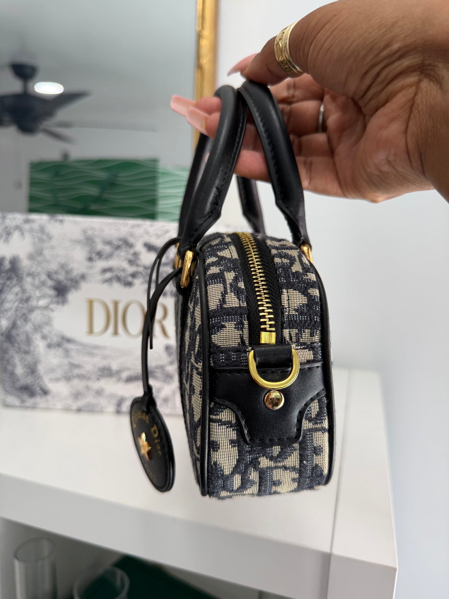 CHRISTIAN DIOR Mini Bowling Bag