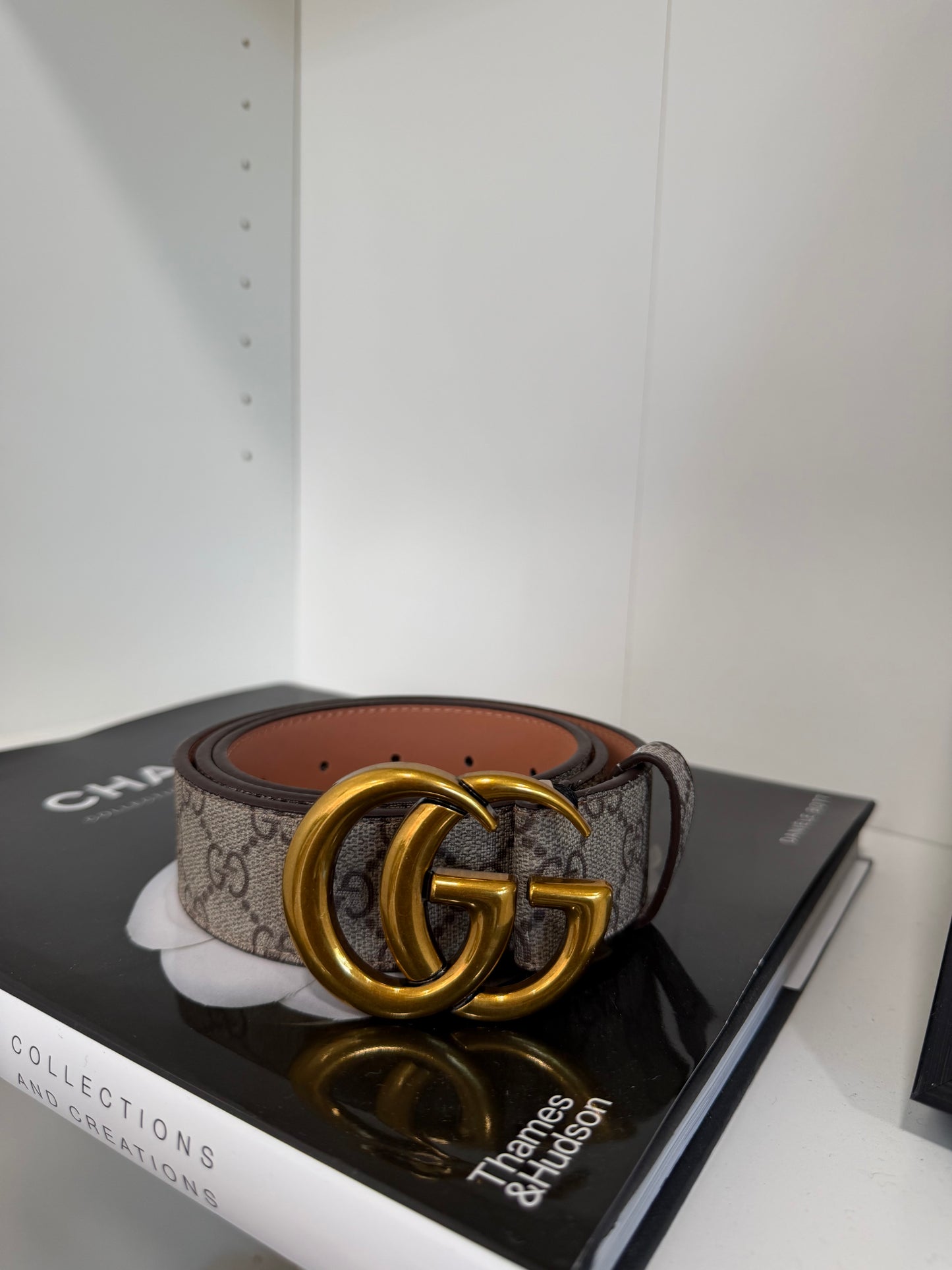 GUCCI Supreme Monogram Belt