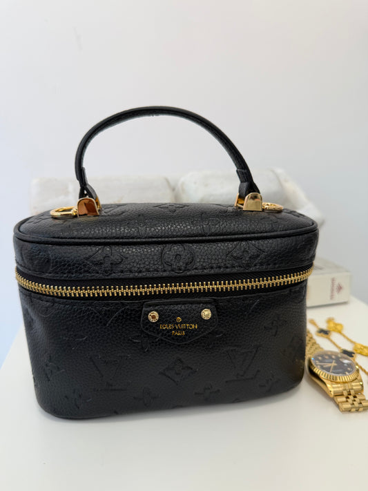 LOUIS VUITTON Embossed Mini Vanity