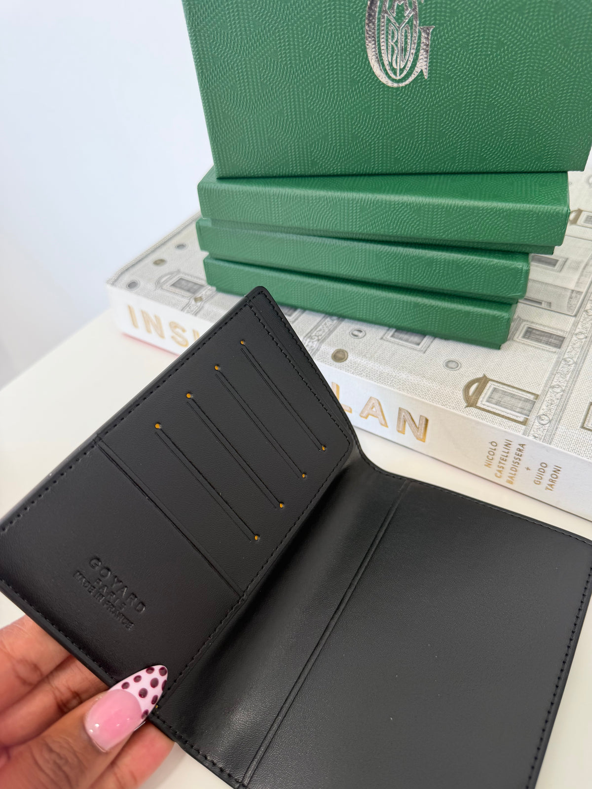 GOYARD Passport Cover