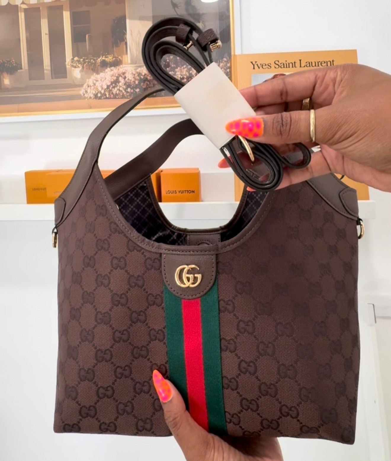 GUCCI Giglio Mini Tote