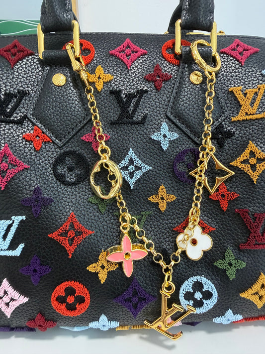 LOUIS VUITTON MULTI COLOR EMBROIDERED SPEEDY 30