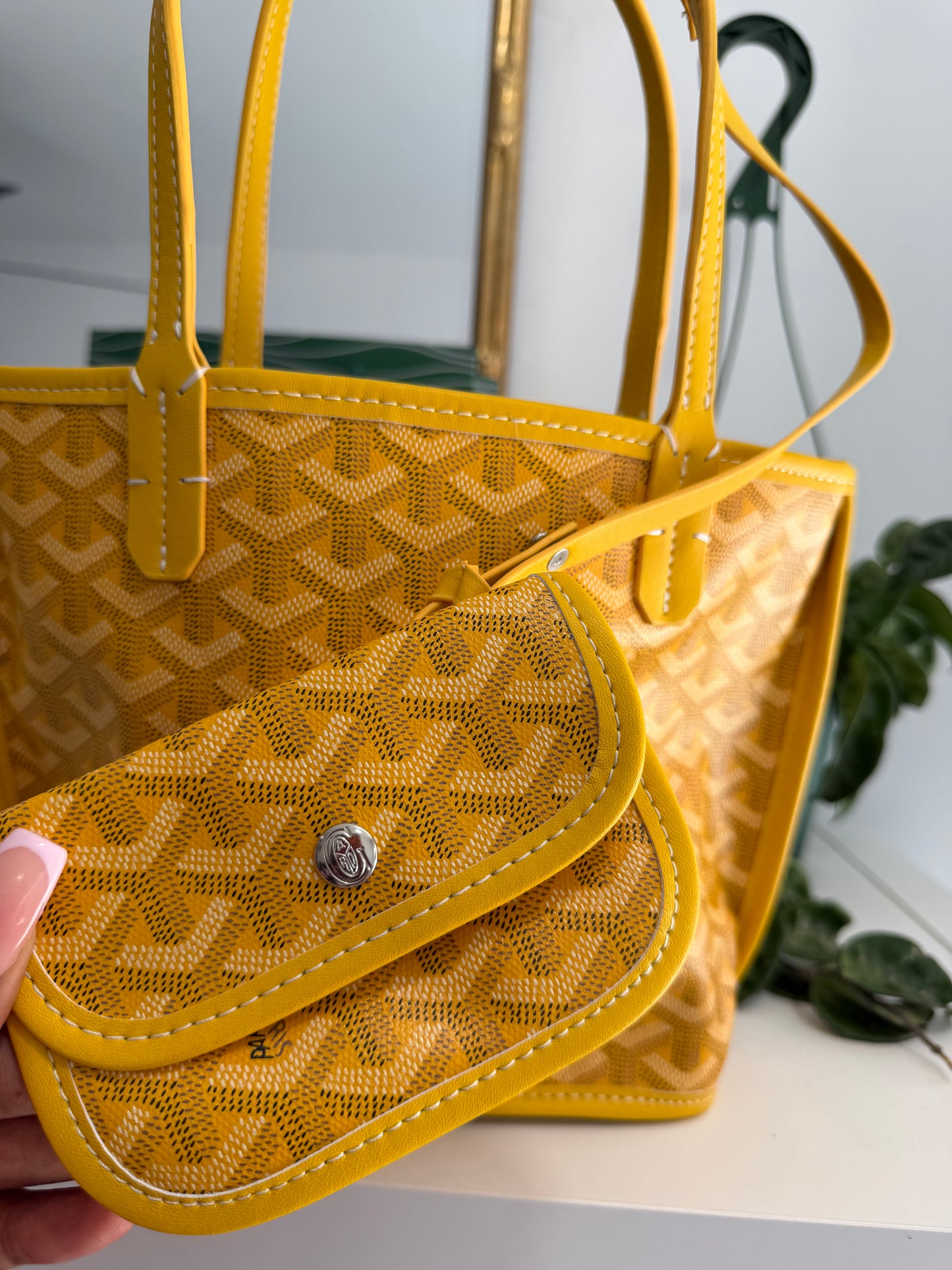 GOYARD Mini Tote (Yellow)