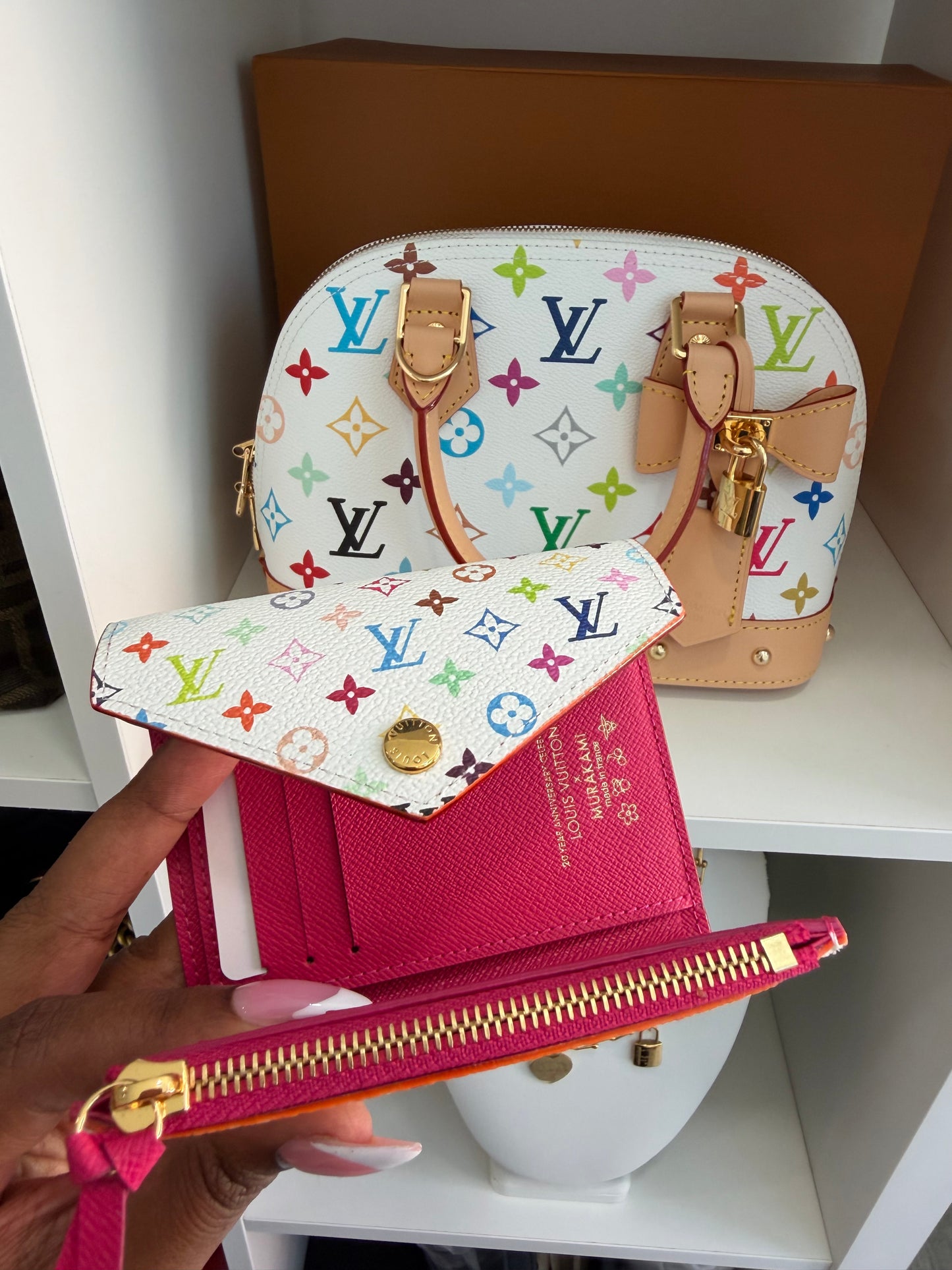 LOUIS VUITTON x Murakami Victorine Wallet