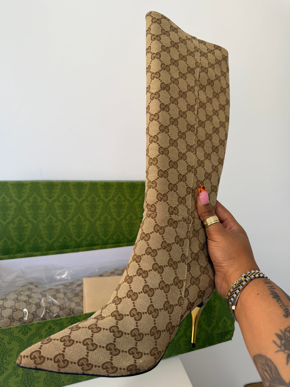 GUCCI Bomb Shell Boots