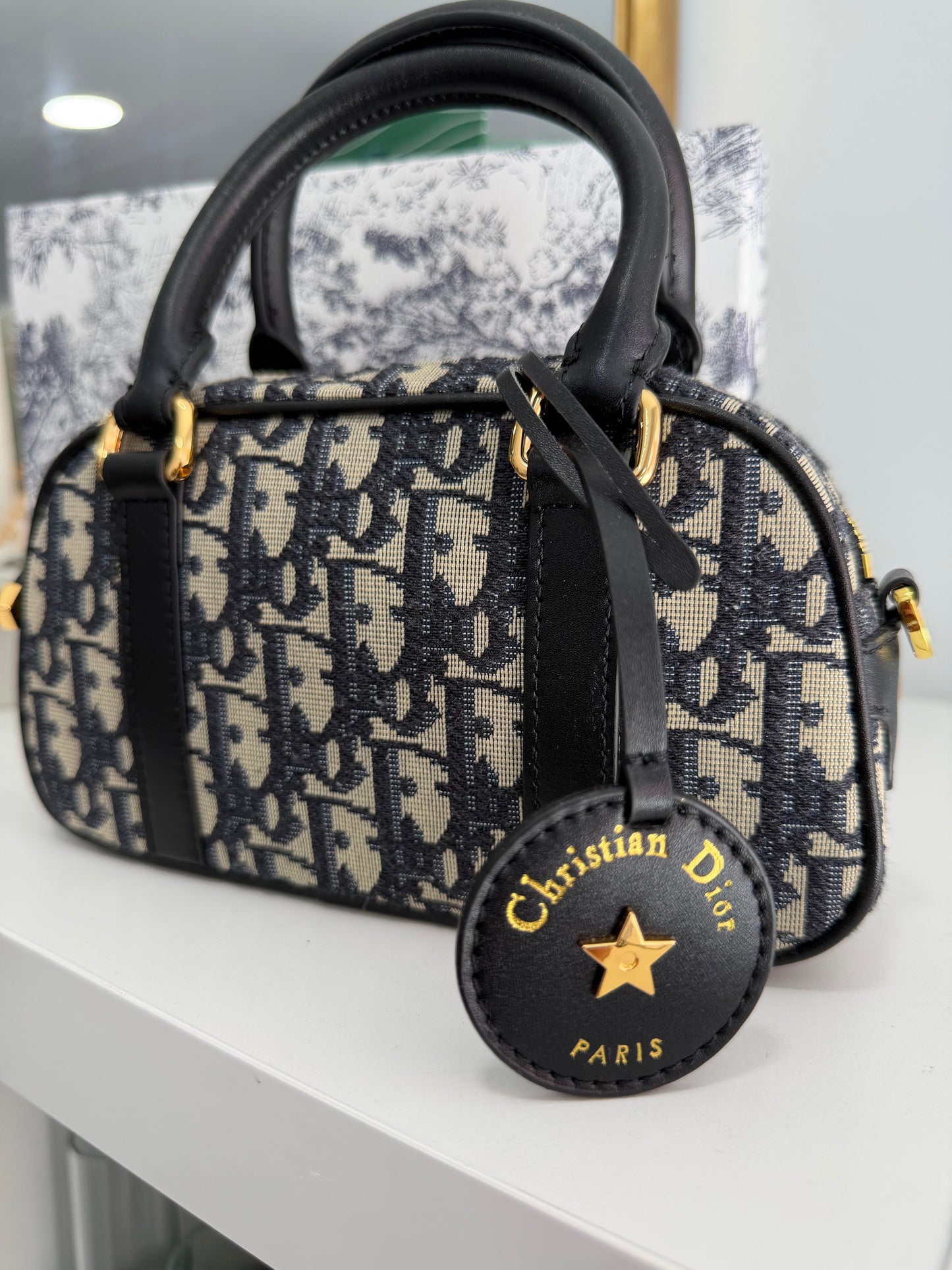 CHRISTIAN DIOR Mini Bowling Bag