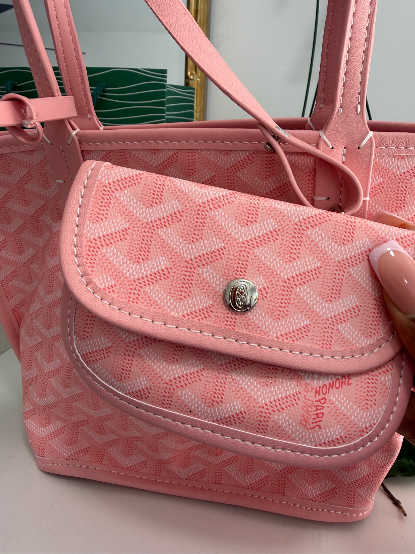 GOYARD Mini Tote (Pink)