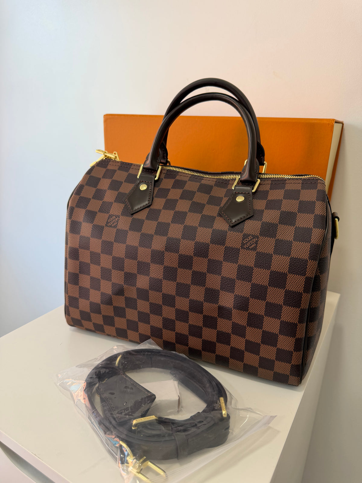 Louis Vuitton Speedy 30 (Damier Ebene)