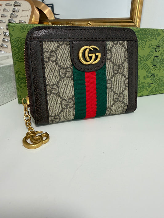GUCCI Ophidia Small Zip Around Wallet