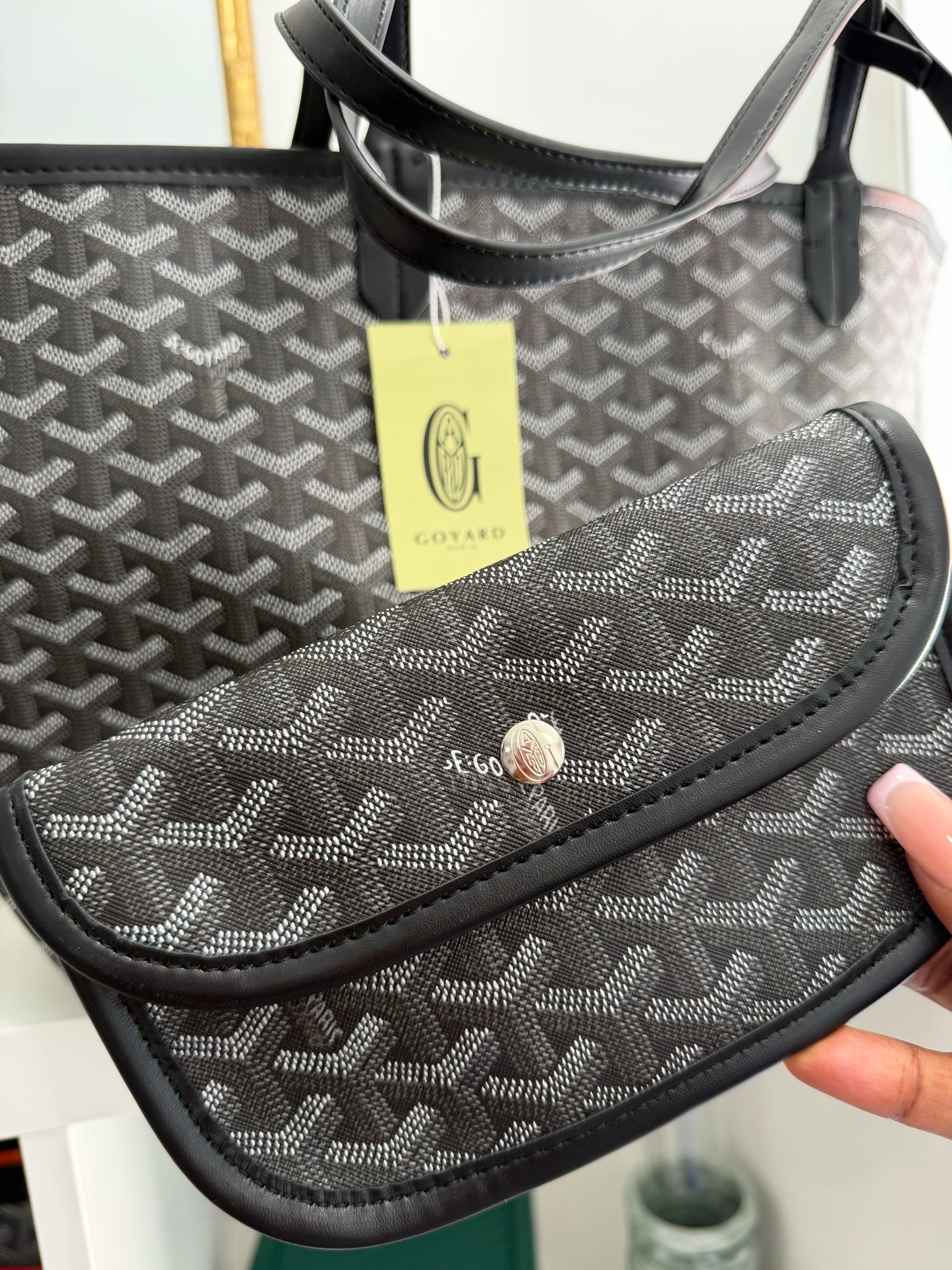 GOYARD Large Tote (Black)