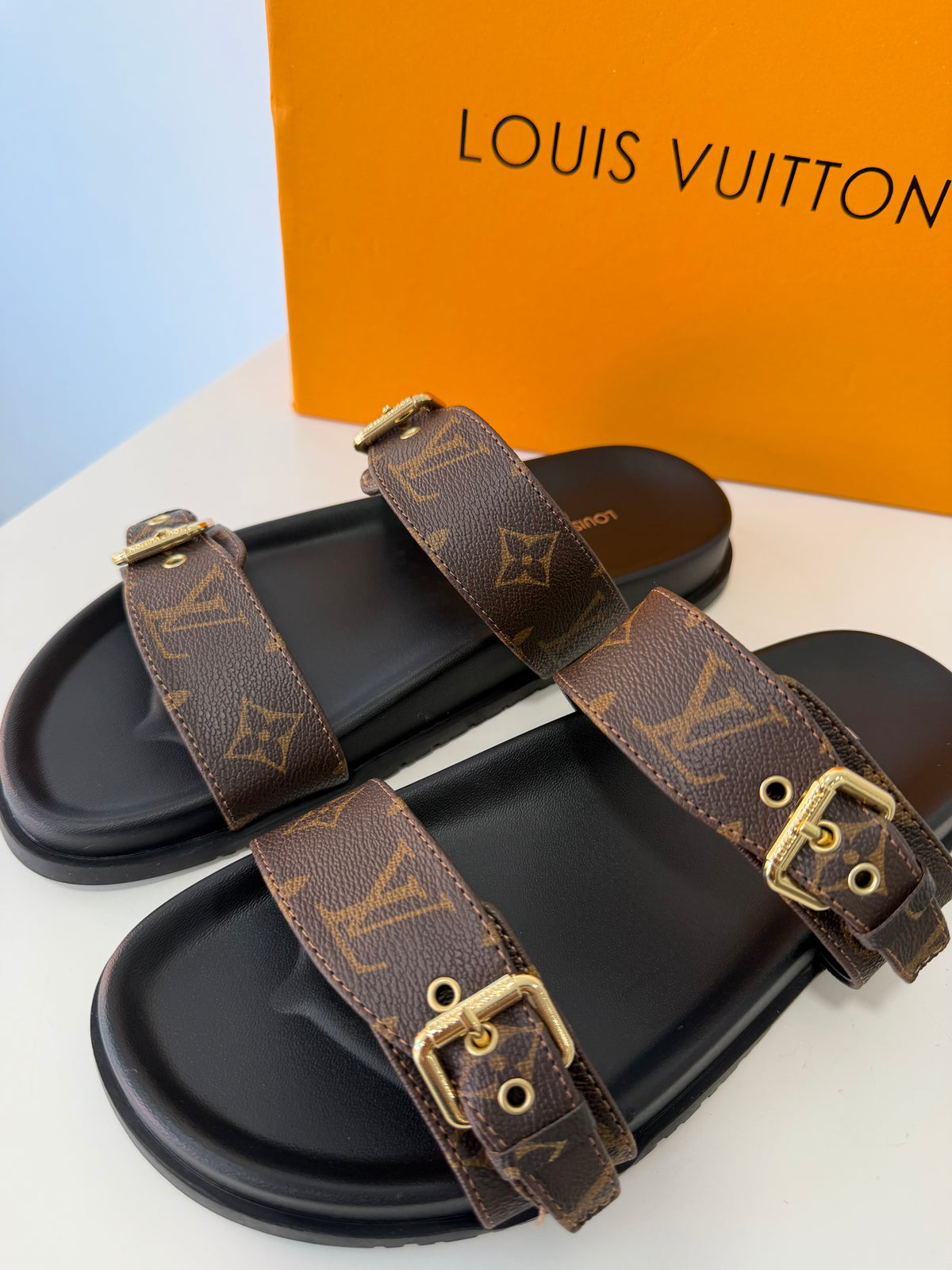 Louis Vuitton Bom Dia Sandals