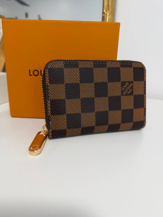 LOUIS VUITTON Damier Ebene Zippy Coin Purse