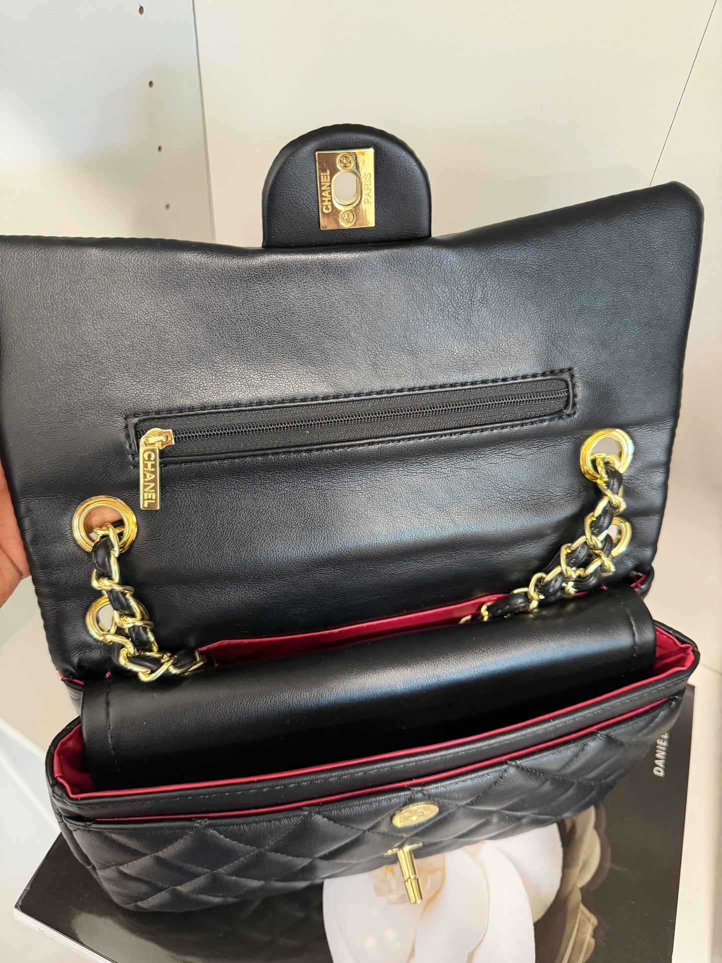 CHANEL Quilted Large Shoulder Bag