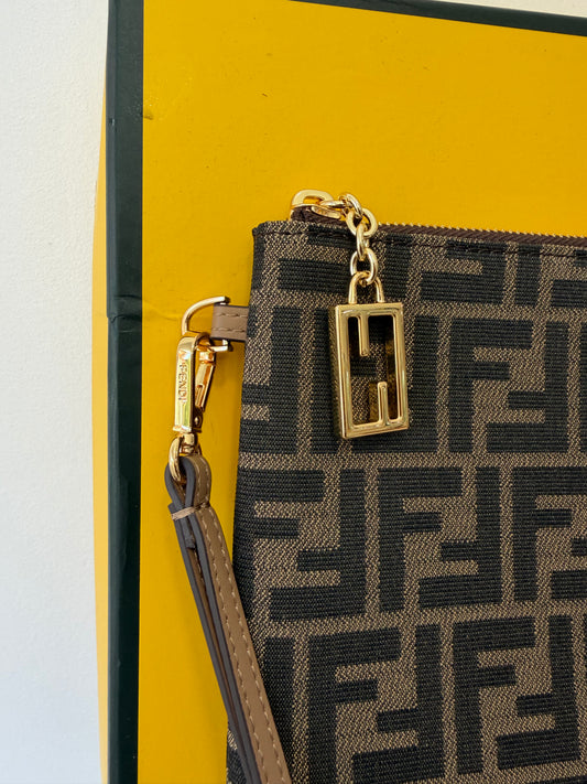 FENDI Large Tube Flat Pouch