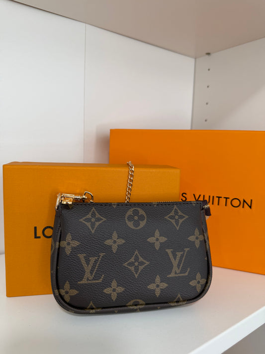 LOUIS VUITTON Mini Pouchette (Monogram)