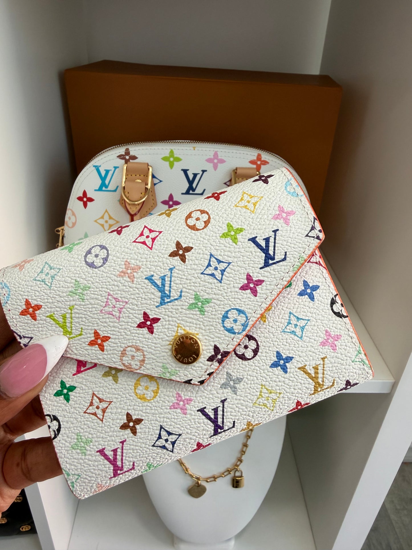 LOUIS VUITTON x Murakami Victorine Wallet