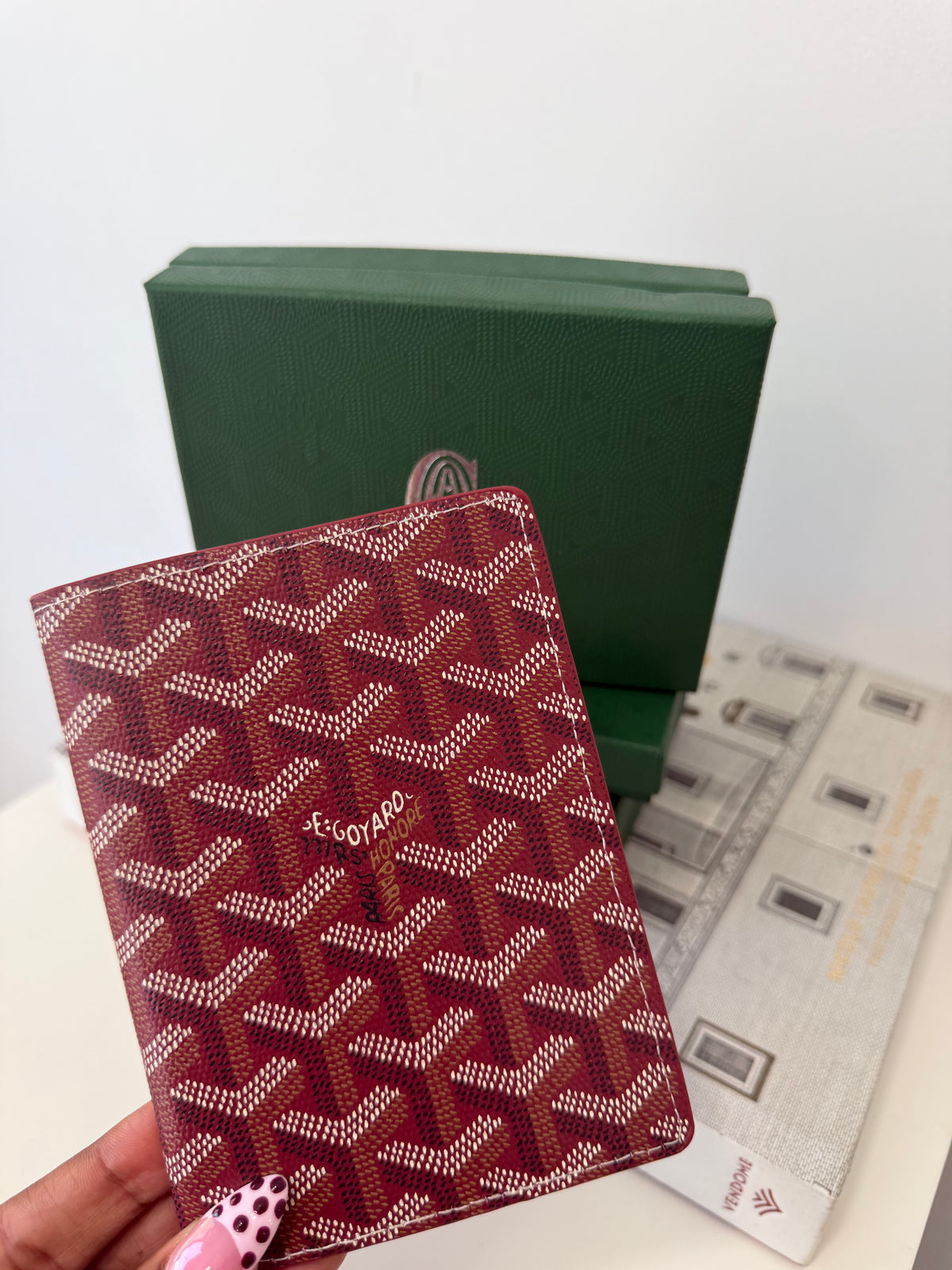 GOYARD Passport Cover