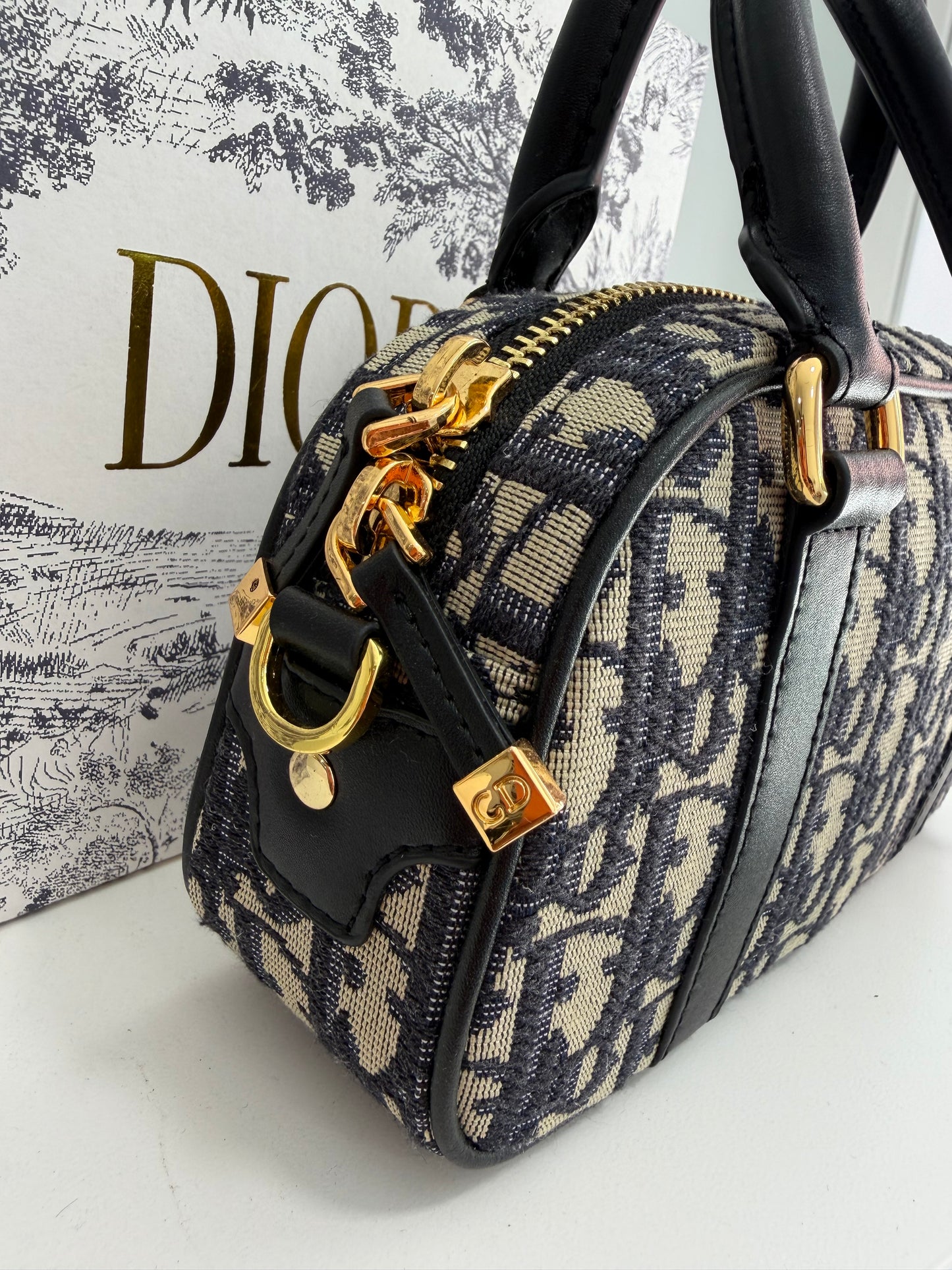 CHRISTIAN DIOR Mini Bowling Bag