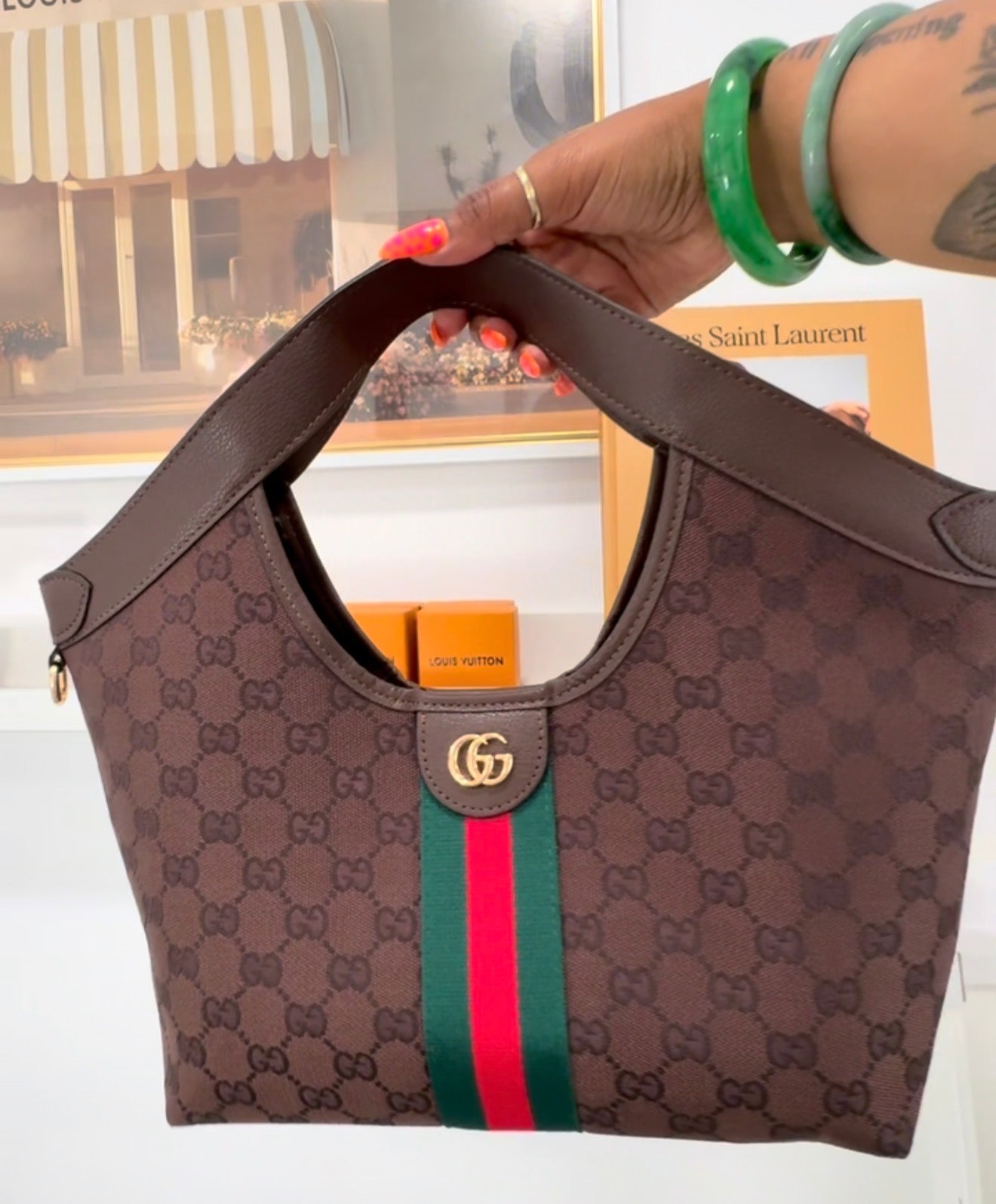 GUCCI Giglio Mini Tote