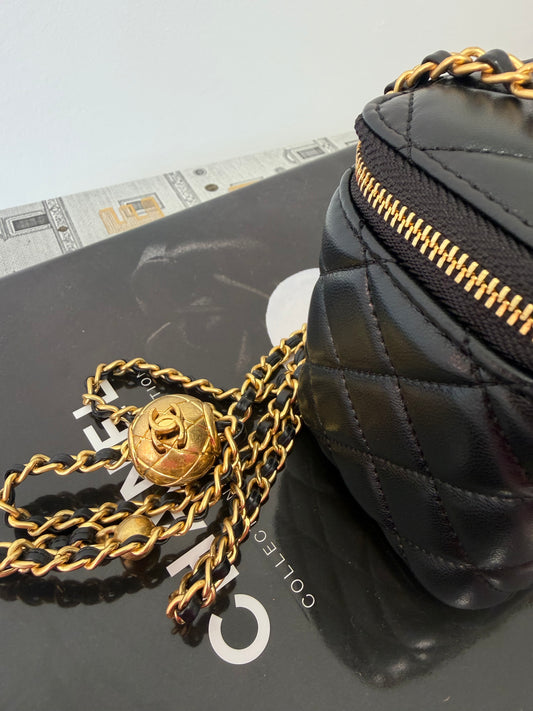 CHANEL Quilted Black Crossbody