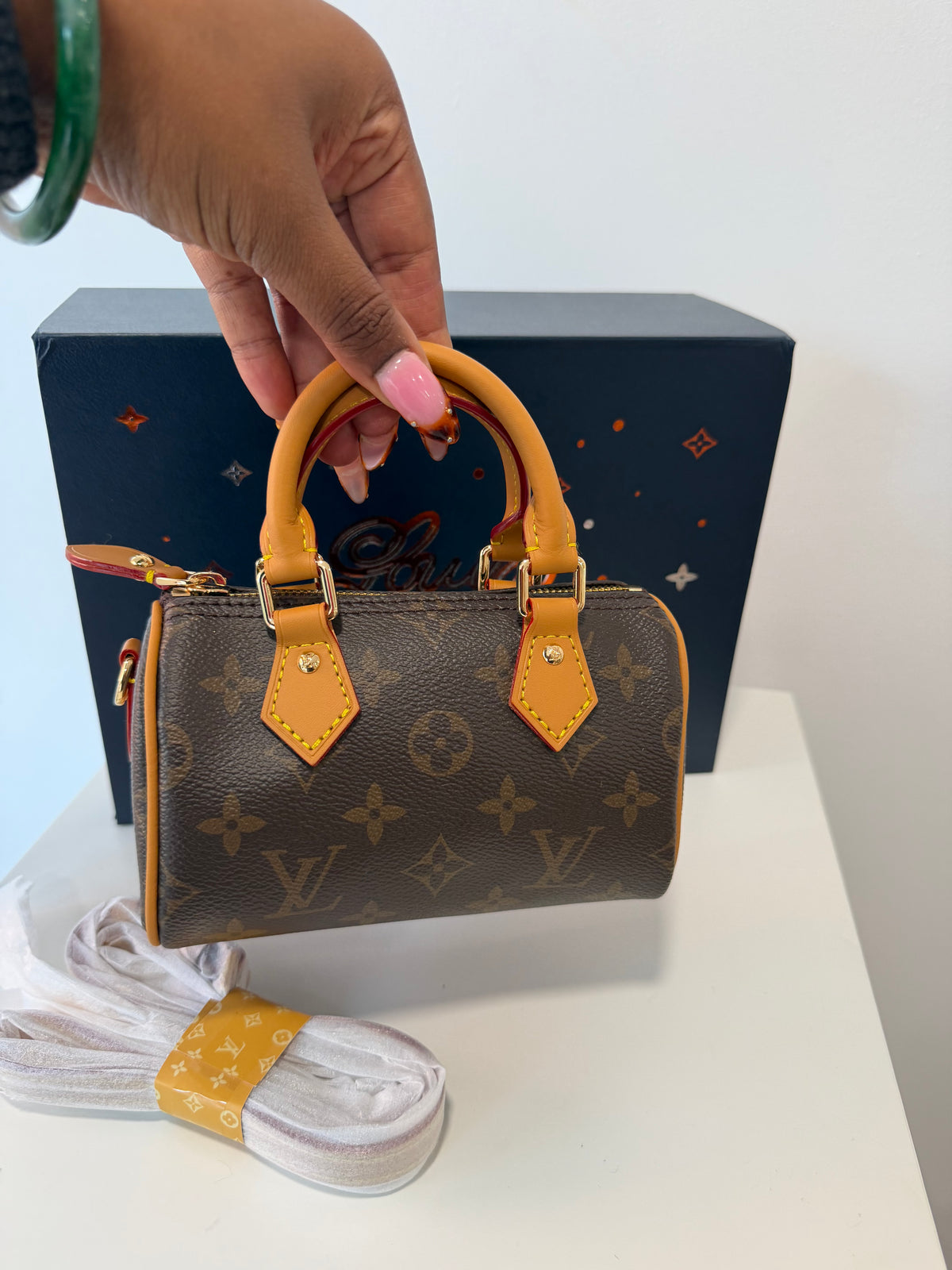 LOUIS VUITTON Nano Speedy