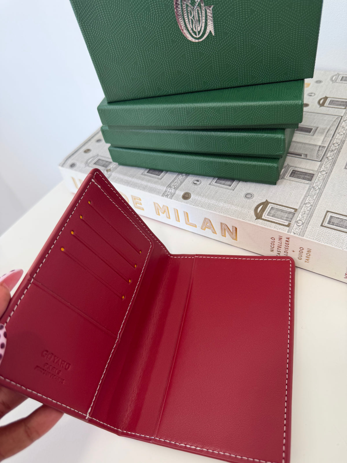 GOYARD Passport Cover