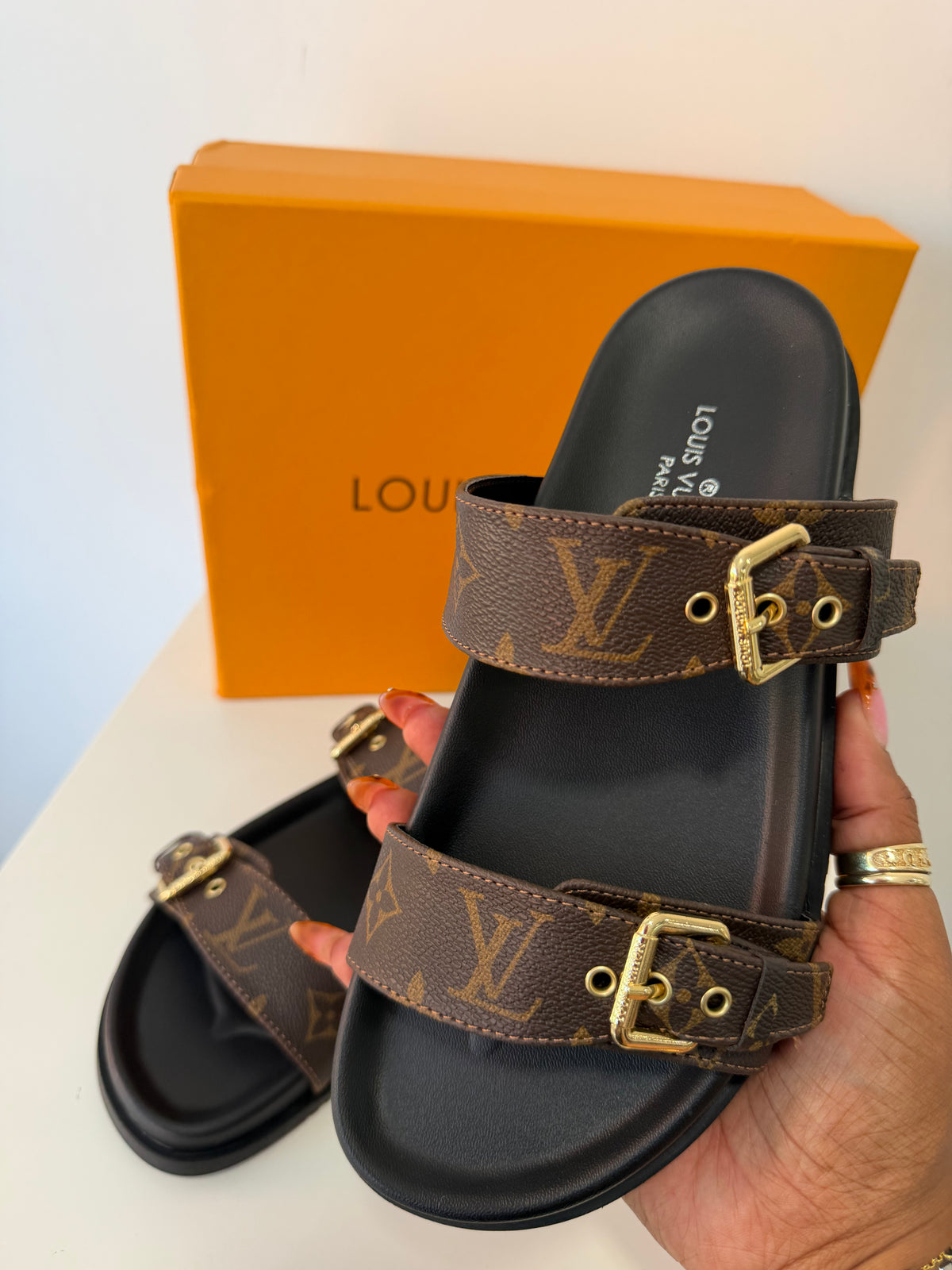 Louis Vuitton Bom Dia Sandals