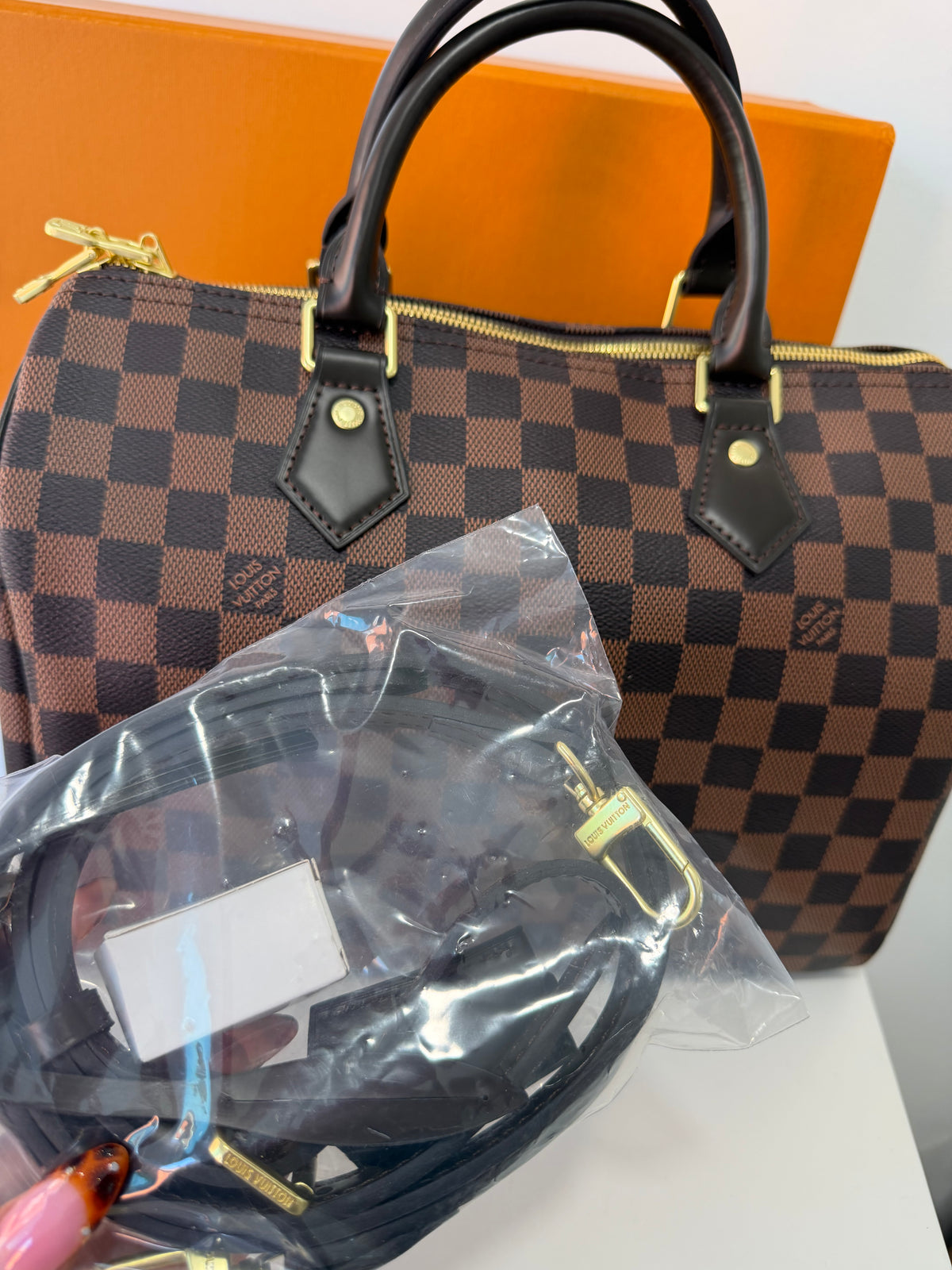 Louis Vuitton Speedy 30 (Damier Ebene)