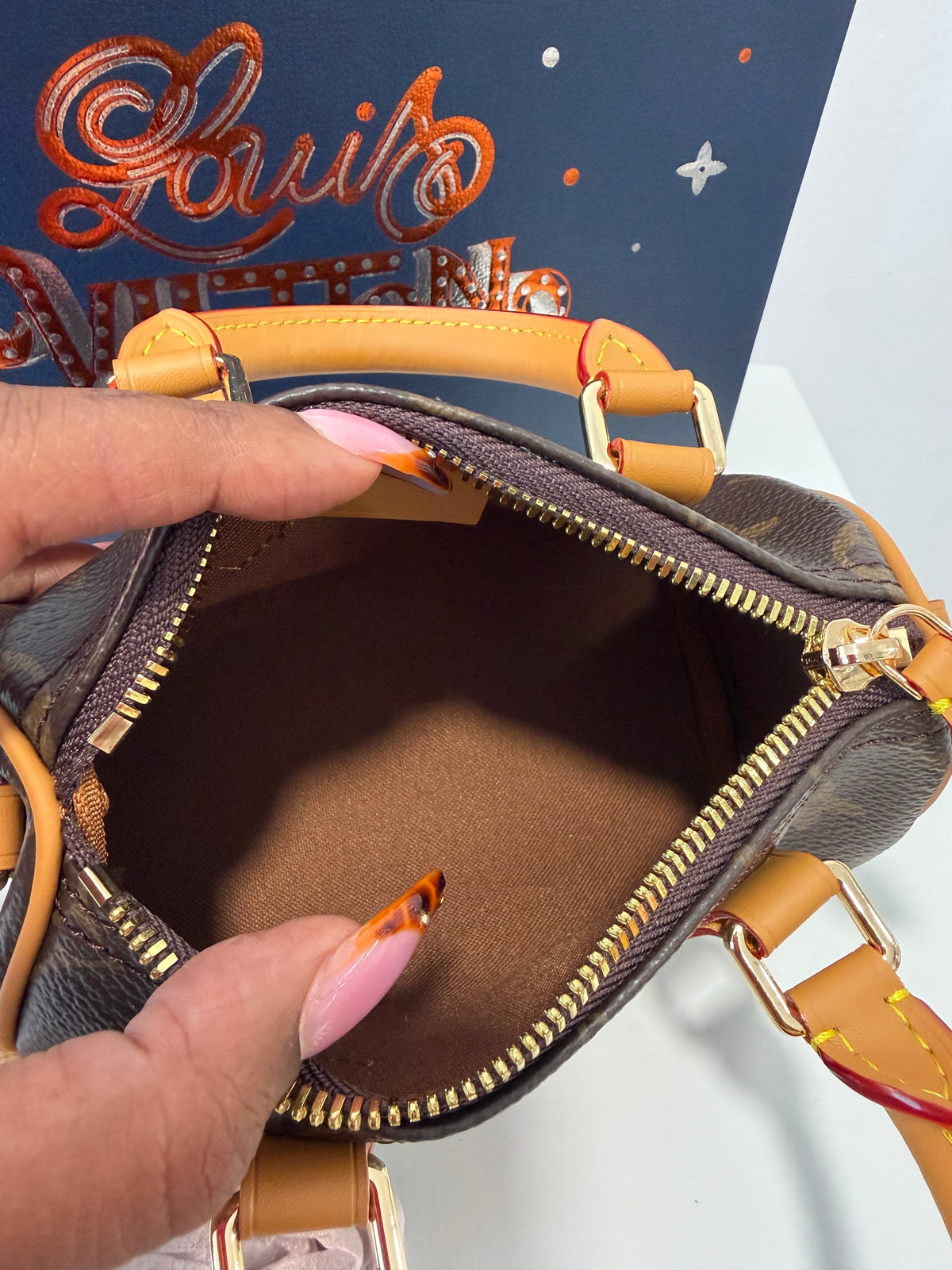LOUIS VUITTON Nano Speedy
