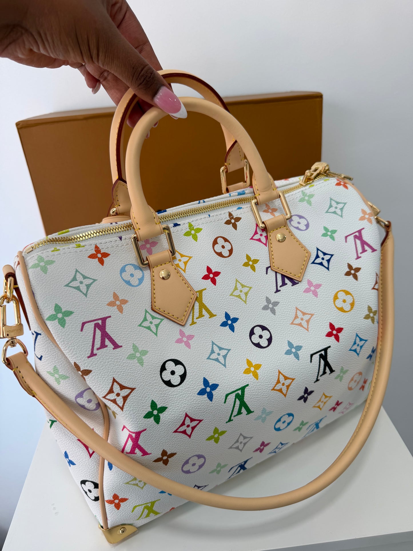 LOUIS VUITTON x TM Speedy Soft 30