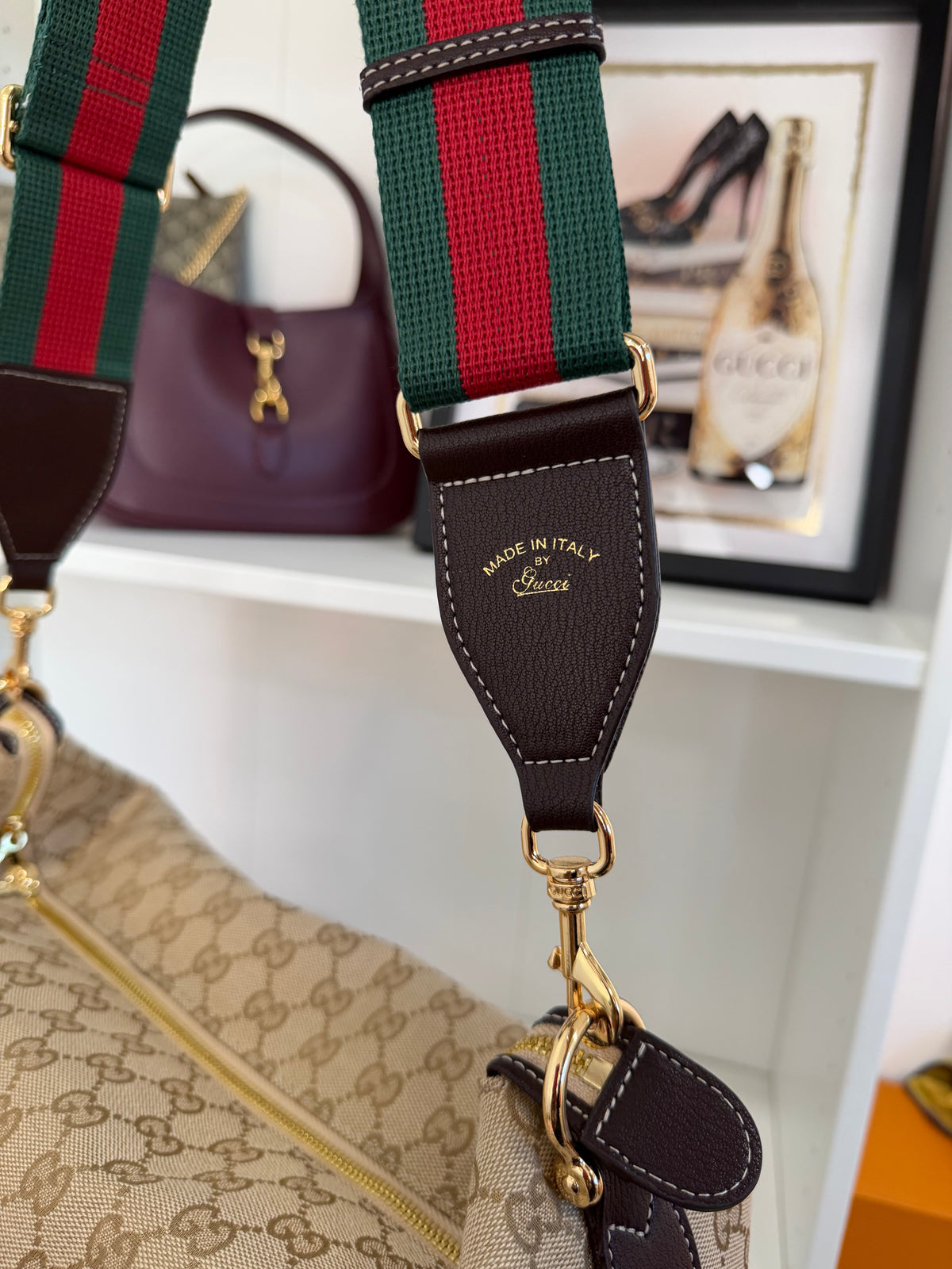 GUCCI Brera Medium Tote (Brown)