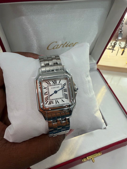 PANTHÈRE DE CARTIER WATCH (Silver)