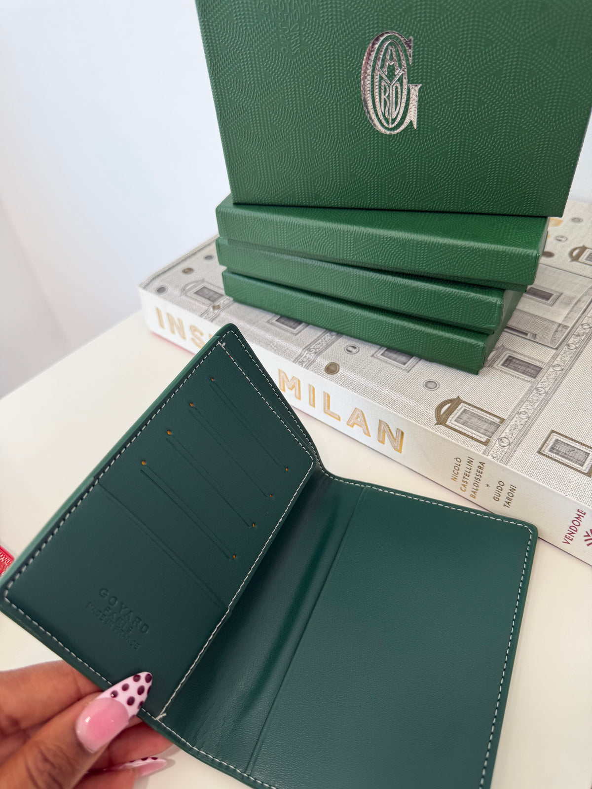 GOYARD Passport Cover