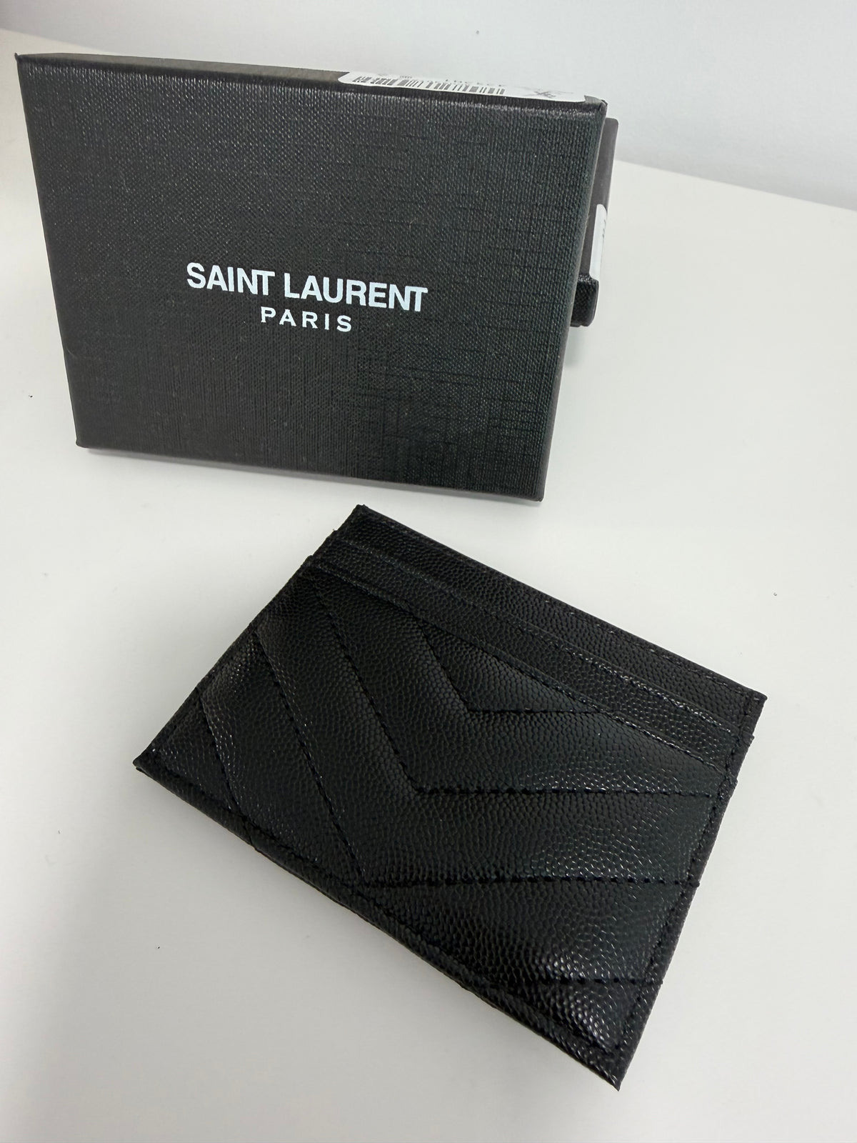 YSL Calfskin Cardholder (Double-Sided)