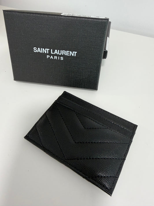 YSL Calfskin Cardholder (Double-Sided)